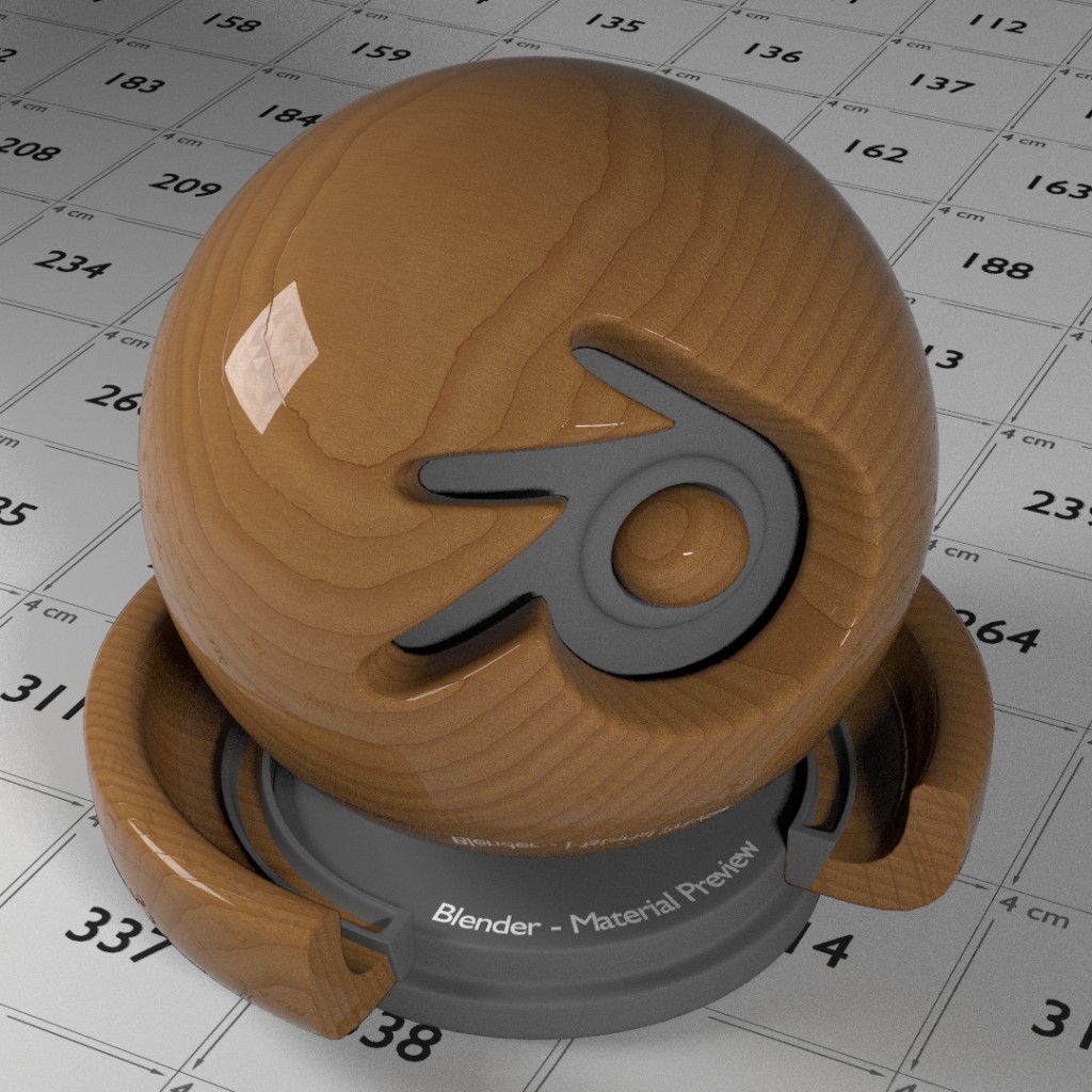 Cycles Procedural Wood - Maple preview image 1